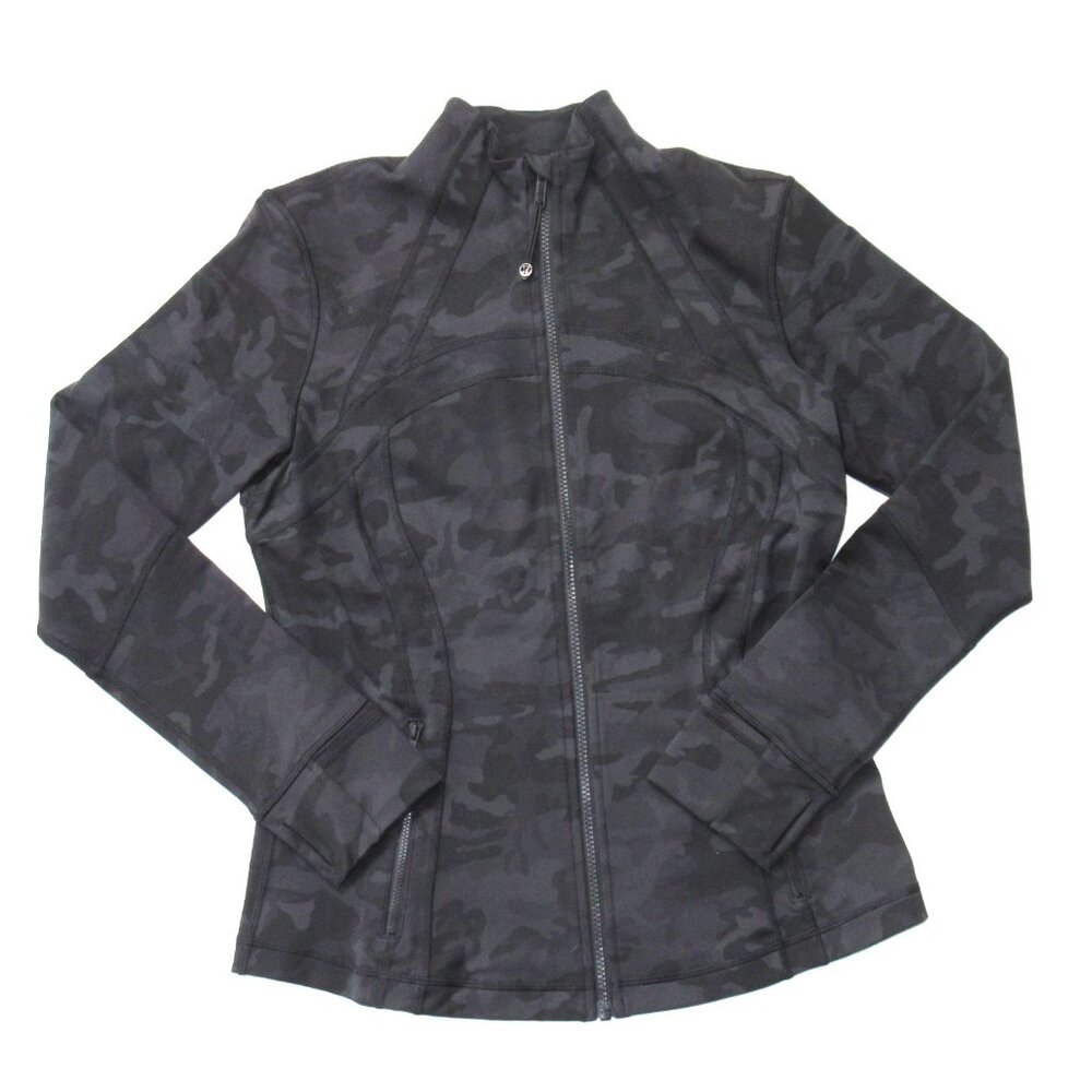 NWT Lululemon Define Jacket Luon in Incognito Camo Multi Grey Full Zip 12